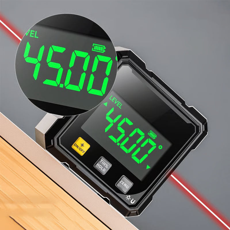 Digital Laser Angle Finder Protractor Tool