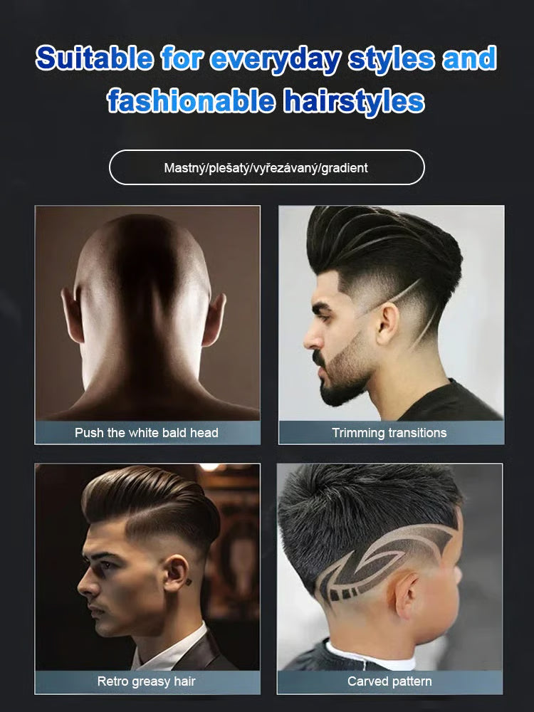 🔥Limited-Time Sale-49% OFF | ✨Electric Hair Salmon Clipper🔥Professional hairstylist-involved design🛡️