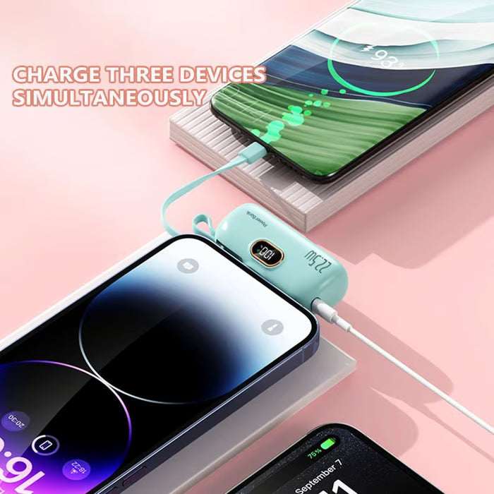 Today Only⏰5000mAh Mini Portable Charger Power Bank for phone