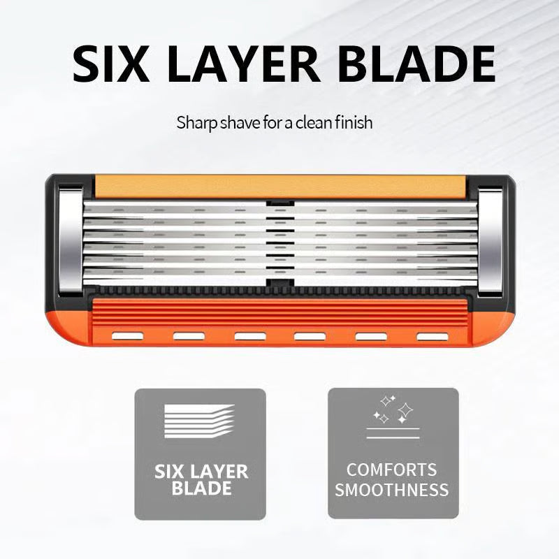 🎉New Year Series Hot Sale 49% Off🔥Gillette Fusion 24/48Pcs Men's Razor Blade Replacement with Handle
