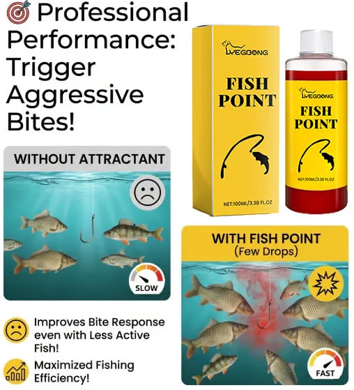🎣 Concentrated Fish Attractant Liquid – 🐟Fast-Acting Red Worm Formula -8JX3