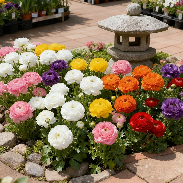 🌹Ranunculus Premium Mix Corms – Easy to Grow
