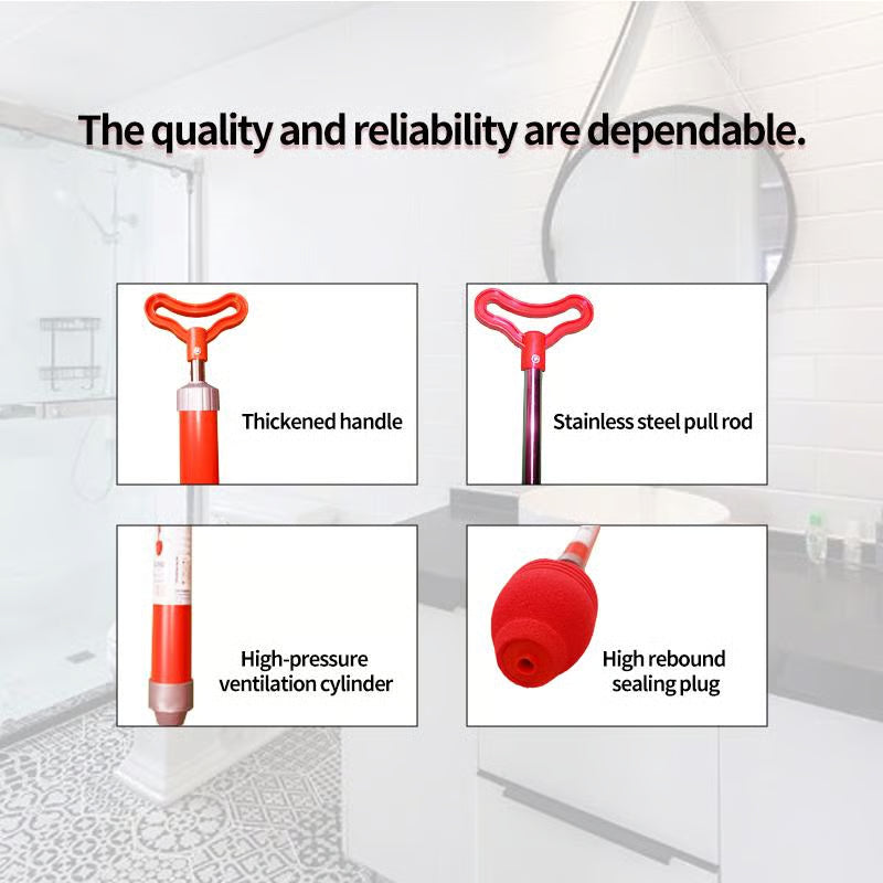 🔥 Hot Sale Discount 53% Off 🧼All-Purpose Toilet Unclogging Tool