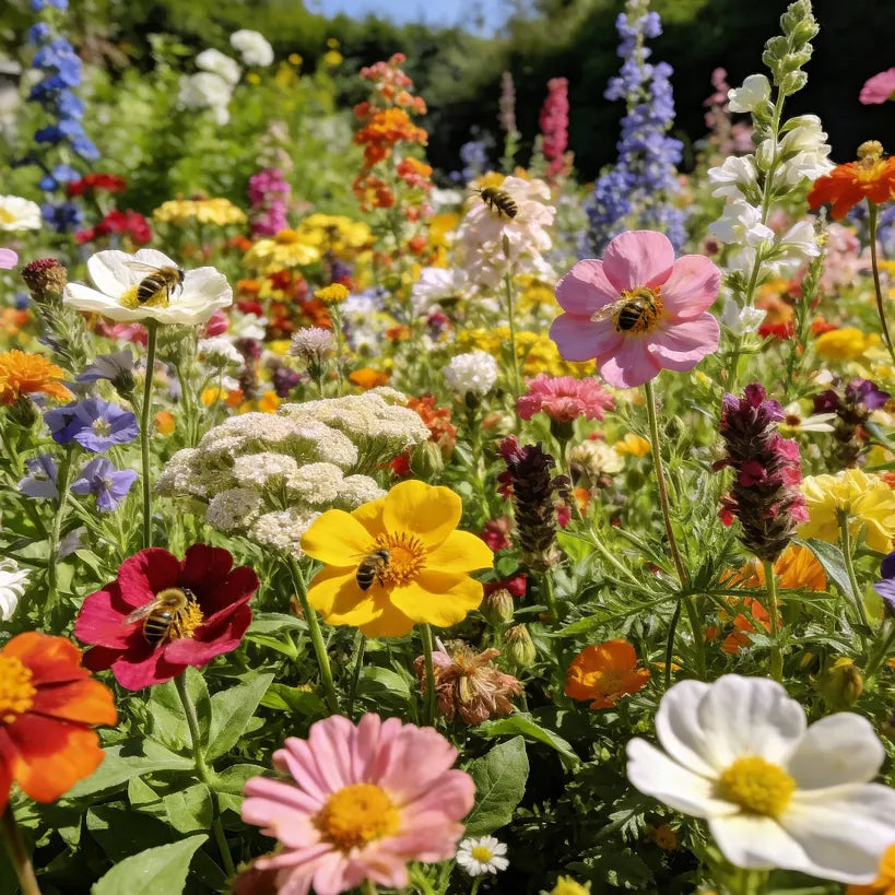 🌺Four-Season Mixed Pollinators Wildflower Seeds — Over 30 Mixed Varieties