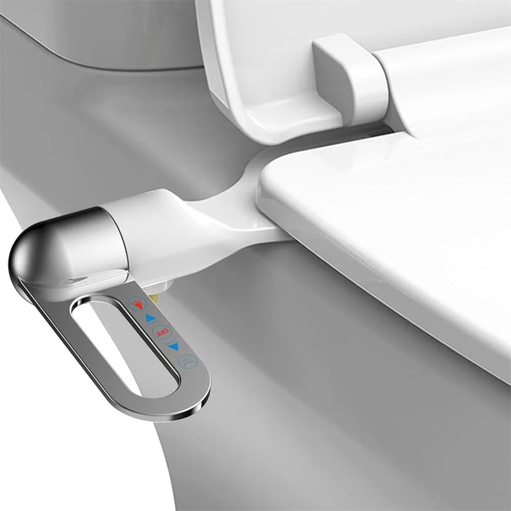 🚿 Non-Electric Dual Nozzle Bidet Toilet Washer – Hygienic Self-Cleaning, Easy Installation & Water Pressure Control ✨
