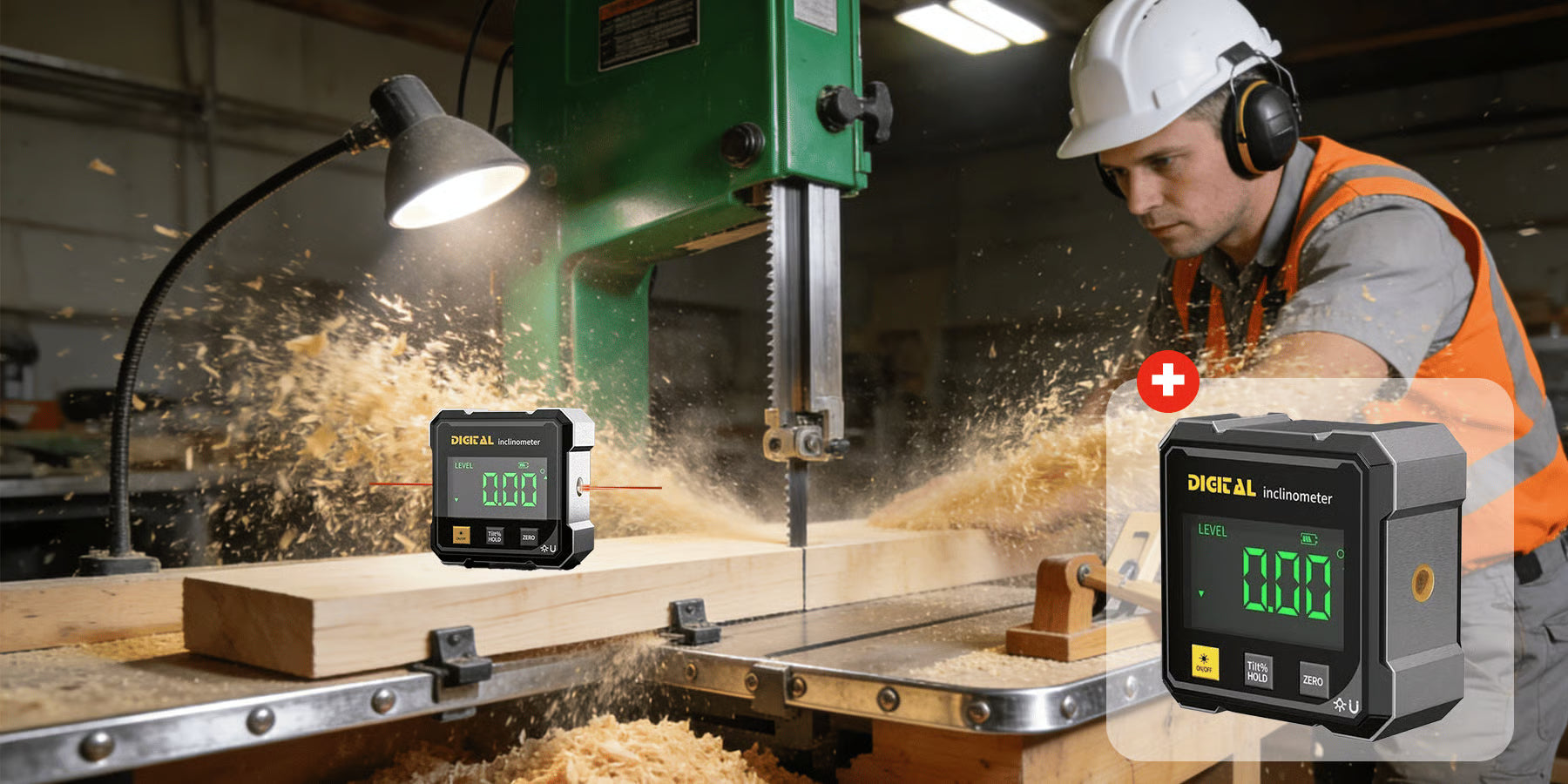 Digital Laser Angle Finder Protractor Tool