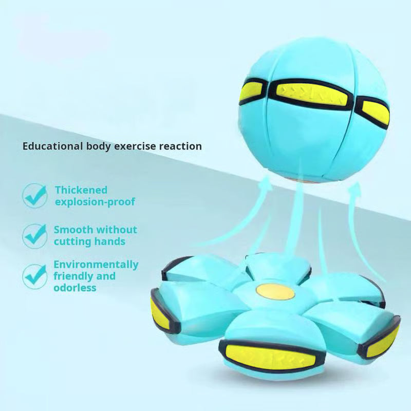 Children's bouncing ball，Magic metaball ，Magic Flying Saucer，bouncy ball，Parent-child interaction (Suitable for small dogs）