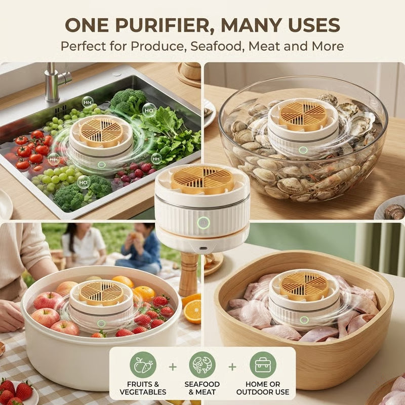 🔥2026 Multi-Function Food Purifier💦 - Removes bacteria, pesticide residues, hormones, antibiotics, and heavy metals