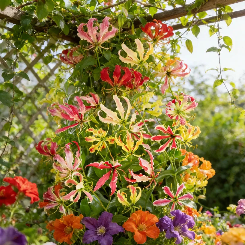 💐Gloriosa Lily—Life, Passion Never Dies