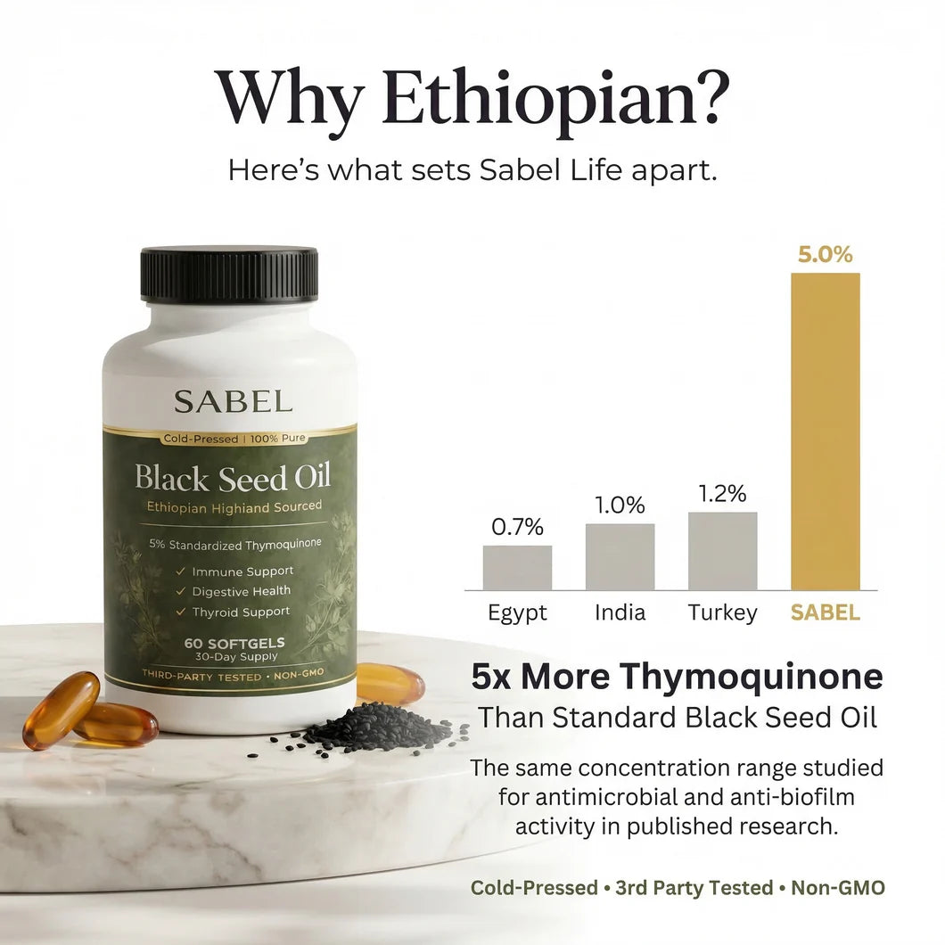 Ethiopian Black Seed Oil