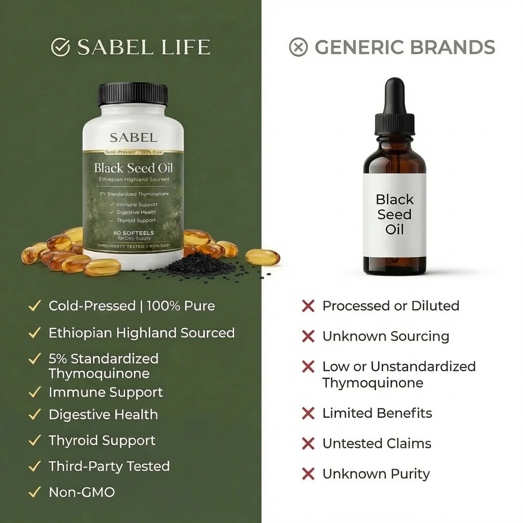 Ethiopian Black Seed Oil