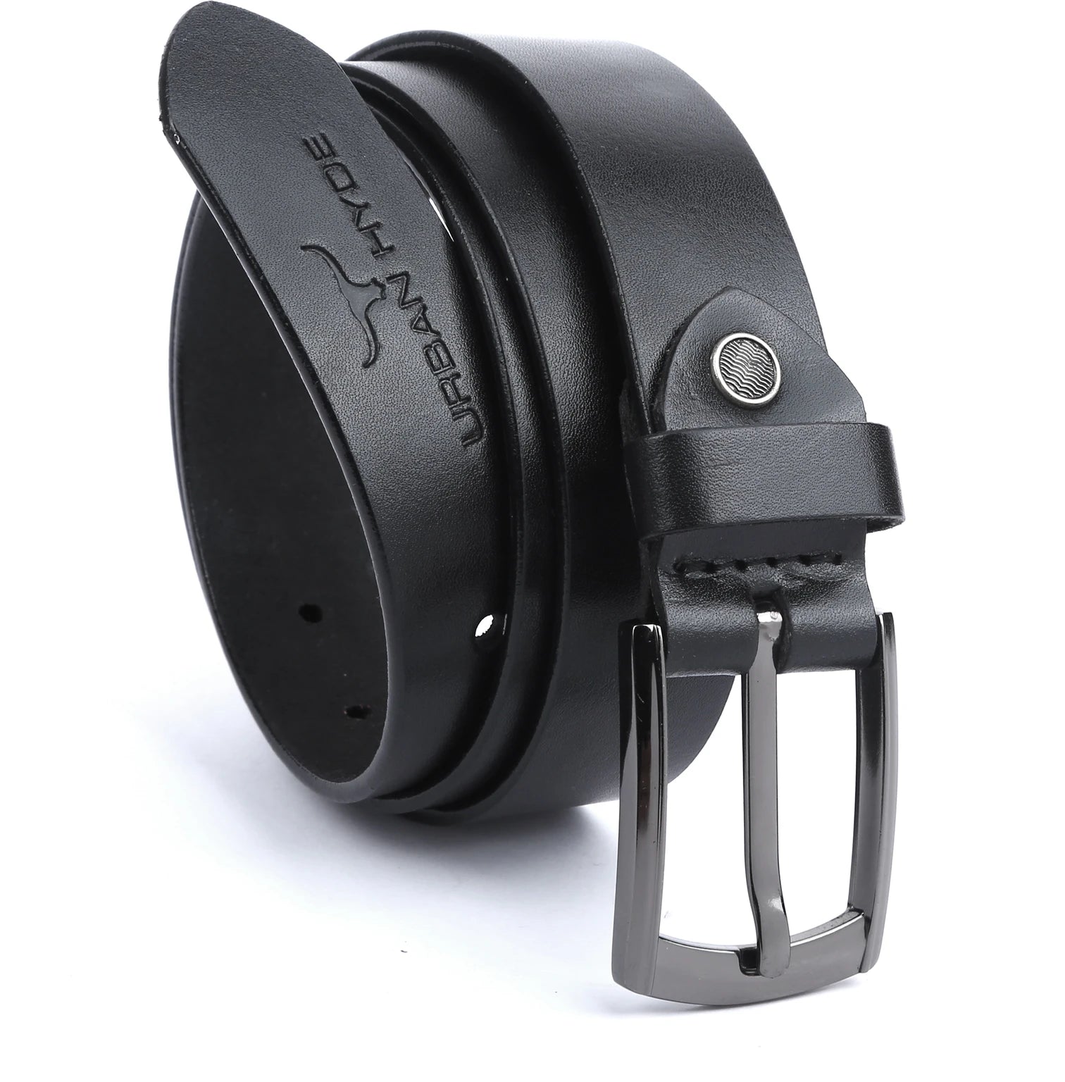 URBAN HYDE Wallet & Belt Combo (Black)