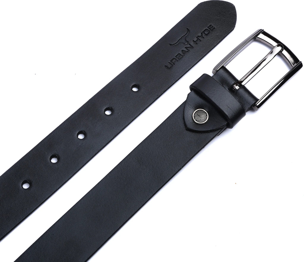 URBAN HYDE Wallet & Belt Combo (Black)