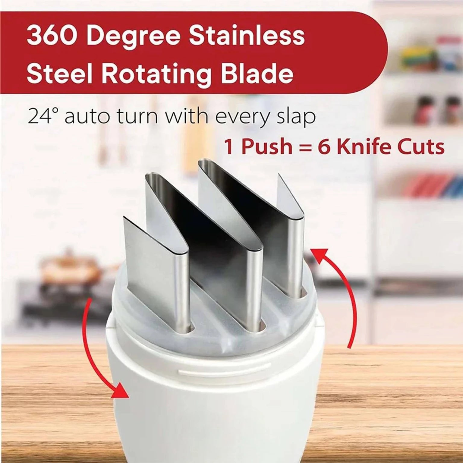Gift Corner Slap Chop Hand Press Vegetable & Fruit Chopper Vegetable & Fruit Grater & Slicer (1 Onion Chopper)