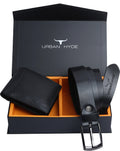 URBAN HYDE Wallet & Belt Combo (Black)
