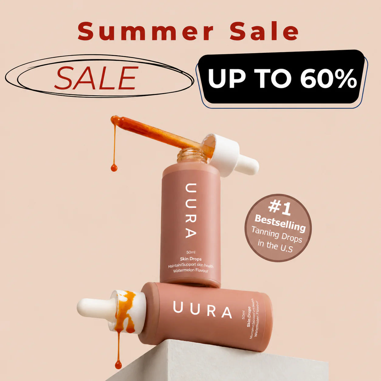 Sunless Tanning Drops